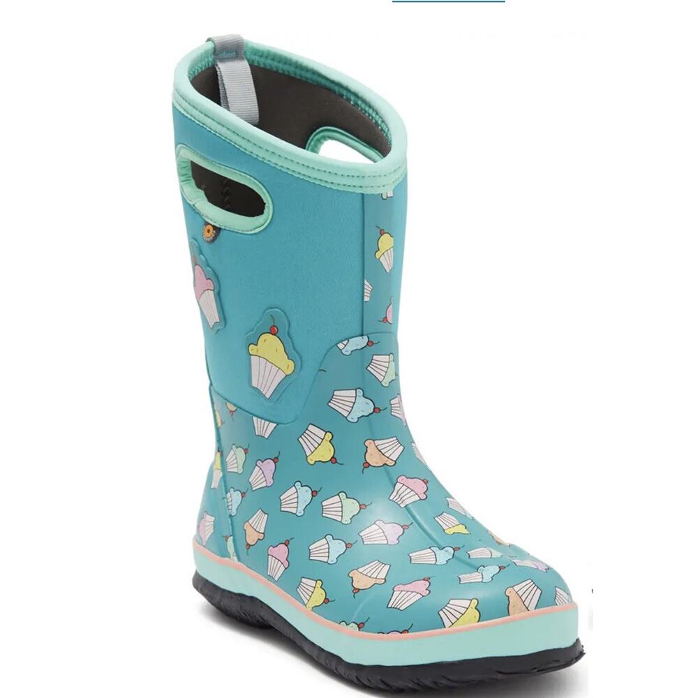 BOGS rain boots sz. 5 big girl nwb